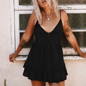 Gilligan Mini Dress Black